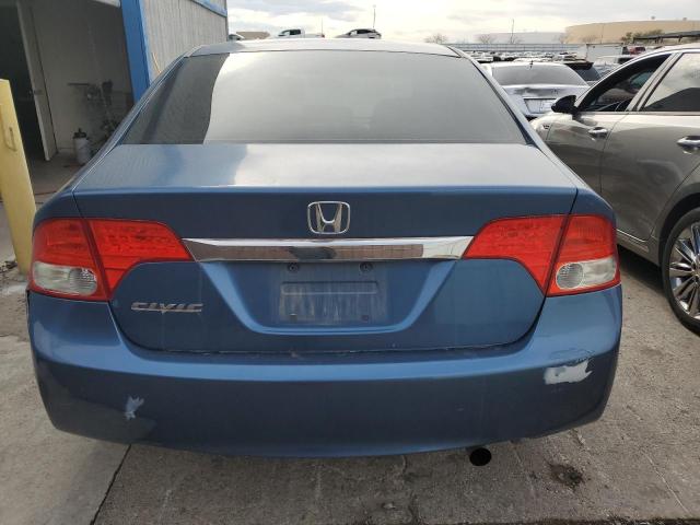 19XFA1F82AE061370 - 2010 HONDA CIVIC EX BLUE photo 6