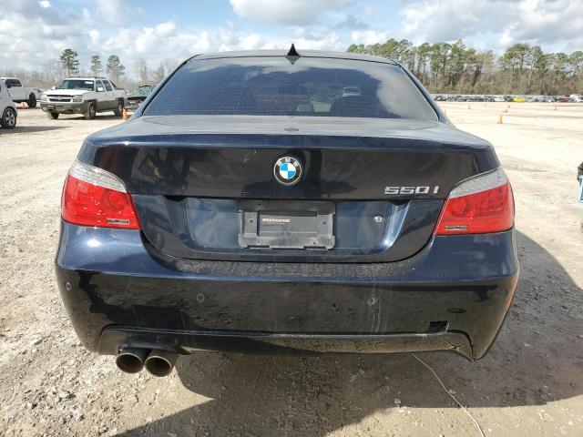 WBANW53538CT53512 - 2008 BMW 550 I BLACK photo 6