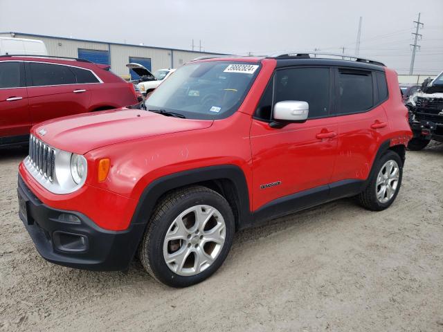 ZACCJADT0FPB73871 - 2015 JEEP RENEGADE LIMITED RED photo 1