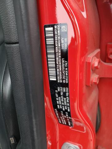 ZACCJADT0FPB73871 - 2015 JEEP RENEGADE LIMITED RED photo 12