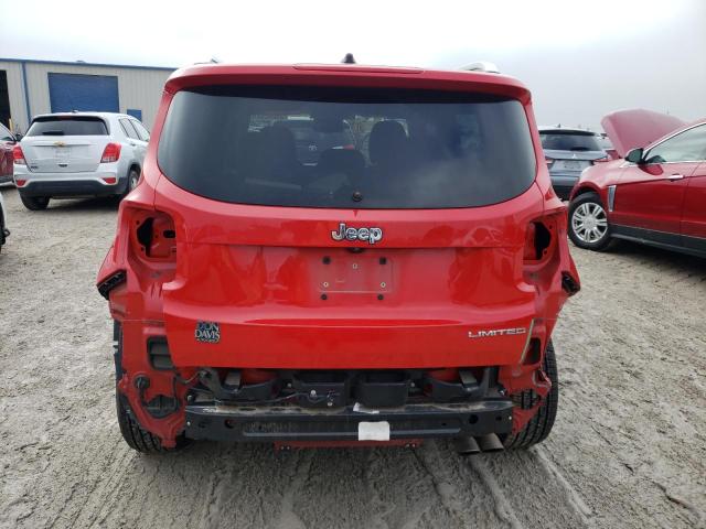 ZACCJADT0FPB73871 - 2015 JEEP RENEGADE LIMITED RED photo 6