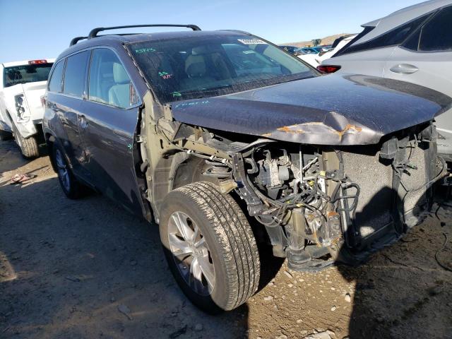 5TDJKRFH1FS204991 - 2015 TOYOTA HIGHLANDER XLE შავი ფოტო 4