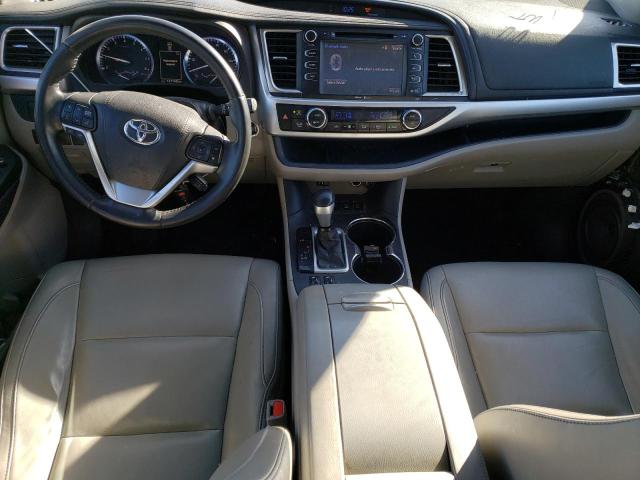 5TDJKRFH1FS204991 - 2015 TOYOTA HIGHLANDER XLE შავი ფოტო 8