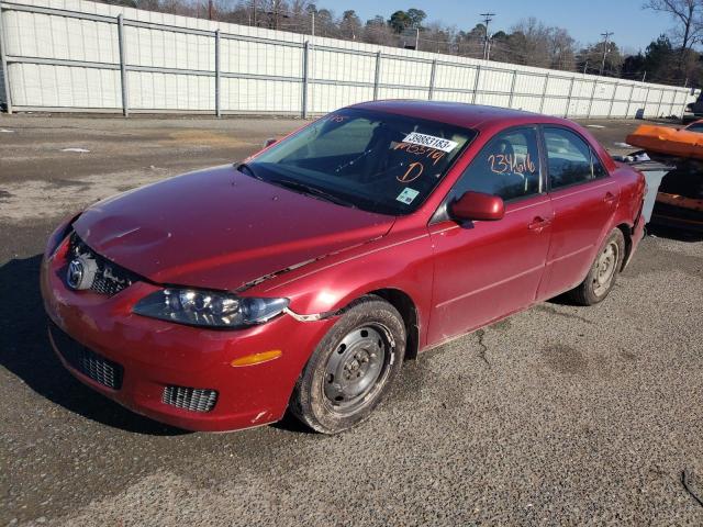 1YVFP80C765M53701 - 2006 MAZDA 6 I RED photo 1