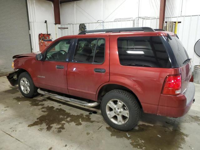 1FMZU73K25UB09024 - 2005 FORD EXPLORER XLT BURGUNDY photo 2