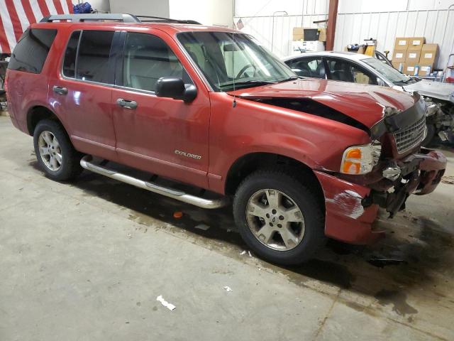 1FMZU73K25UB09024 - 2005 FORD EXPLORER XLT BURGUNDY photo 4