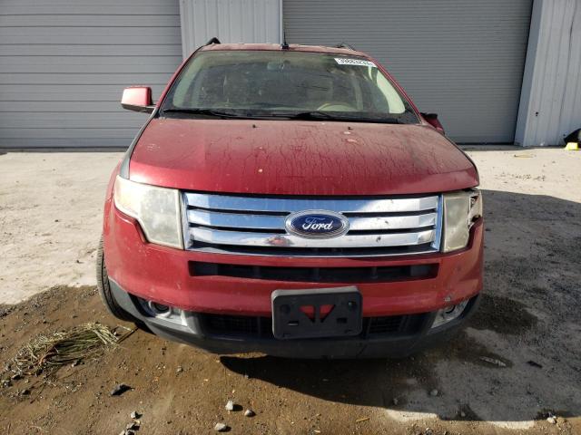 2FMDK48C87BB20716 - 2007 FORD EDGE SEL RED photo 5