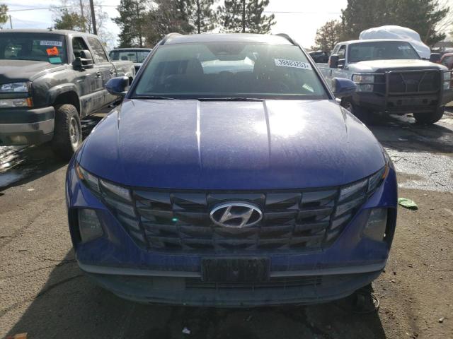 5NMJFCAE7NH031381 - 2022 HYUNDAI TUCSON SEL BLUE photo 5