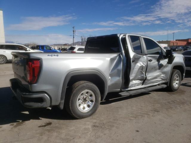 1GTRUAEK2PZ277511 - 2023 GMC SIERRA K1500 SILVER photo 3