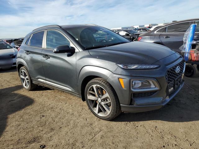 KM8K3CA50MU668984 - 2021 HYUNDAI KONA LIMITED GRAY photo 4