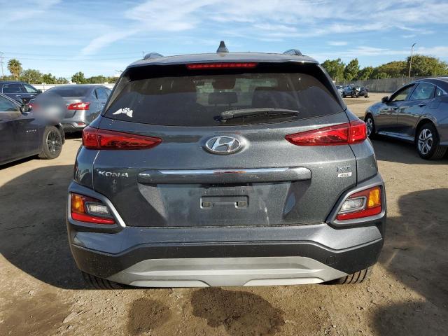 KM8K3CA50MU668984 - 2021 HYUNDAI KONA LIMITED GRAY photo 6