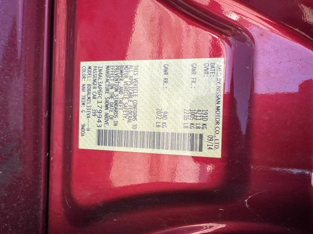 1N4AL3AP6FC179943 - 2015 NISSAN ALTIMA 2.5 RED photo 10