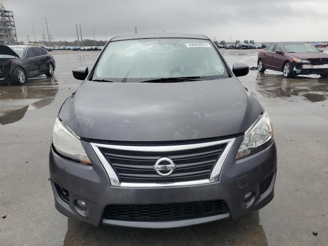 3N1AB7AP2EY296447 - 2014 NISSAN SENTRA S GRAY photo 5