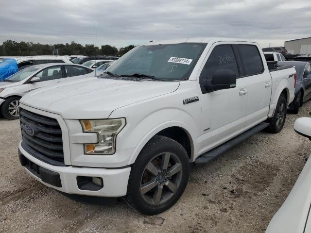 1FTEW1CG6FFB20149 - 2015 FORD F150 SUPERCREW WHITE photo 1