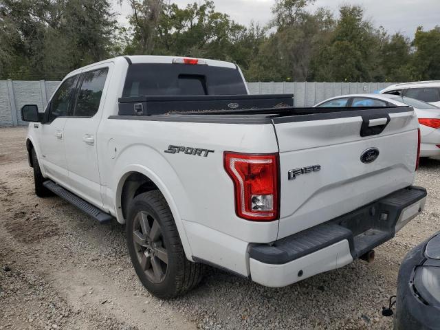 1FTEW1CG6FFB20149 - 2015 FORD F150 SUPERCREW WHITE photo 2