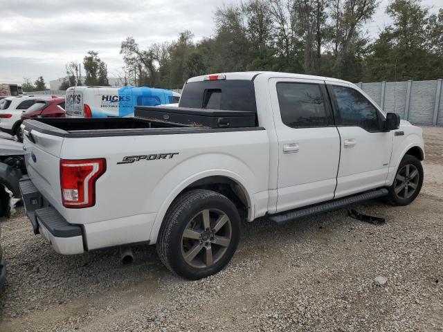 1FTEW1CG6FFB20149 - 2015 FORD F150 SUPERCREW WHITE photo 3