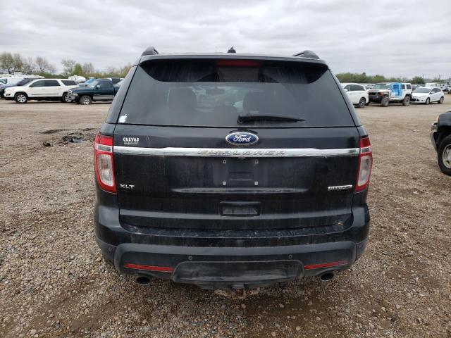 1FM5K7D81EGA03007 - 2014 FORD EXPLORER XLT BLACK photo 6