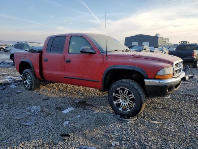 1B7GG2AX91S201970 - 2001 DODGE DAKOTA QUAD RED photo 4