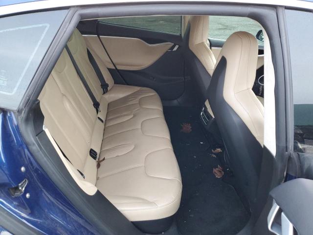 5YJSA1E47FF119116 - 2015 TESLA MODEL S ლურჯი ფოტო 10