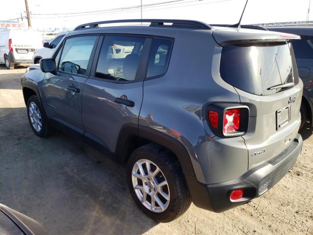 ZACNJBAB1LPL89189 - 2020 JEEP RENEGADE SPORT GRAY photo 2