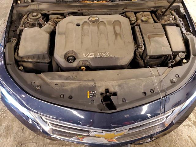 2G1165S35F9148739 - 2015 CHEVROLET IMPALA LTZ BLUE photo 11