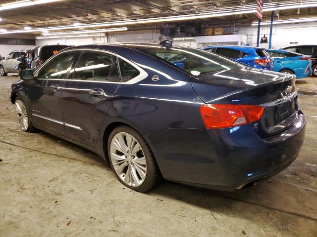 2G1165S35F9148739 - 2015 CHEVROLET IMPALA LTZ BLUE photo 2