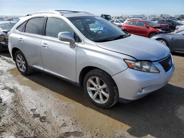 JTJBK1BA2A2415631 - 2010 LEXUS RX 350 SILVER photo 4