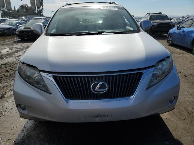 JTJBK1BA2A2415631 - 2010 LEXUS RX 350 SILVER photo 5