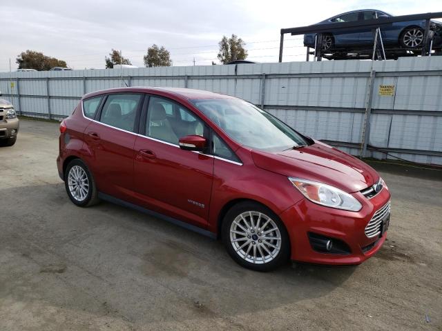 1FADP5BU6DL544877 - 2013 FORD C-MAX SEL 红色 照片 4