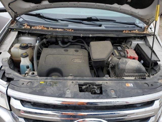 2FMDK3JC3DBB35639 - 2013 FORD EDGE SEL SILVER photo 11