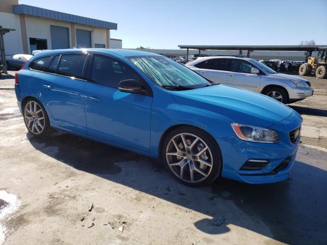 YV1A92SW6G1298527 - 2016 VOLVO V60 POLESTAR BLUE photo 4