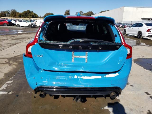 YV1A92SW6G1298527 - 2016 VOLVO V60 POLESTAR BLUE photo 6