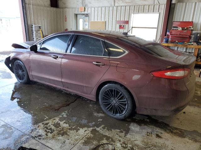 3FA6P0HD2GR343261 - 2016 FORD FUSION SE BROWN photo 2