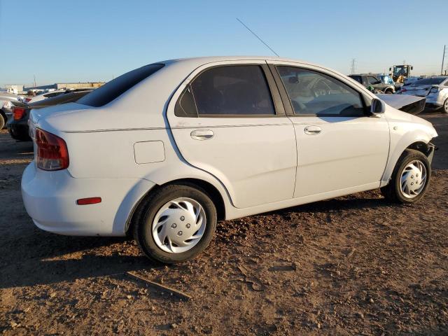 KL1TD52635B443715 - 2005 CHEVROLET AVEO BASE WHITE photo 3