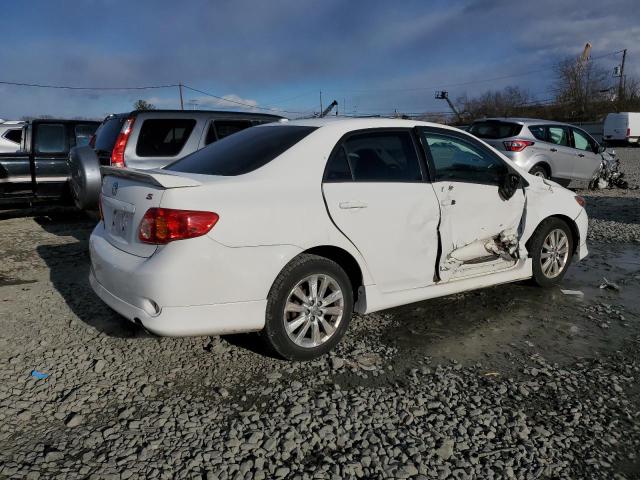 2T1BU40E99C054433 - 2009 TOYOTA COROLLA BASE WHITE photo 3