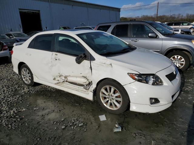 2T1BU40E99C054433 - 2009 TOYOTA COROLLA BASE WHITE photo 4