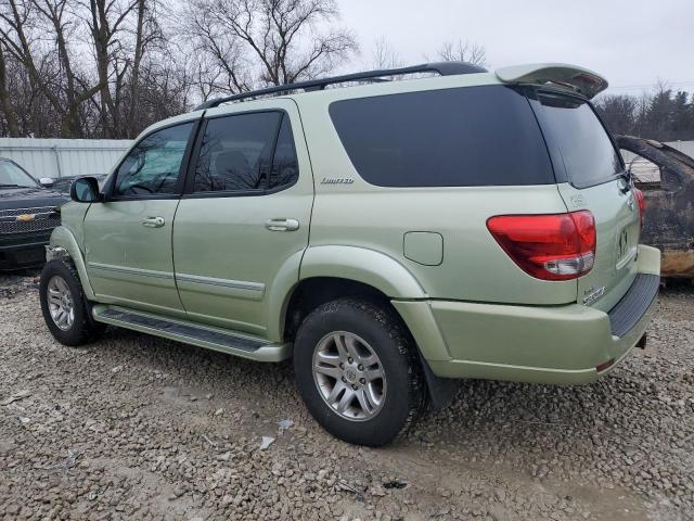 5TDBT48A47S282882 - 2007 TOYOTA SEQUOIA LIMITED GREEN photo 2