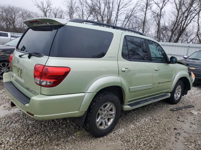 5TDBT48A47S282882 - 2007 TOYOTA SEQUOIA LIMITED GREEN photo 3