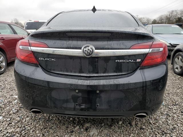 2G4GK5EX1F9167912 - 2015 BUICK REGAL BLACK photo 6