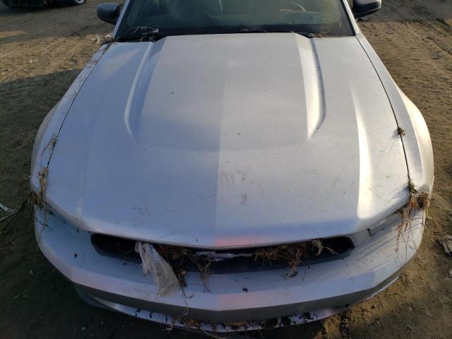 1ZVBP8AN7A5143414 - 2010 FORD MUSTANG SILVER photo 11