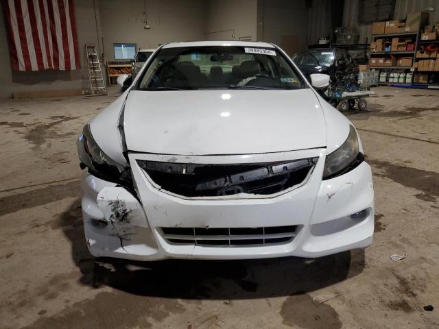 1HGCS1B87CA021041 - 2012 HONDA ACCORD EXL WHITE photo 5