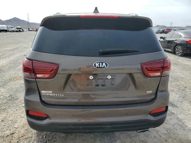 5XYPG4A37KG452521 - 2019 KIA SORENTO L GRAY photo 6