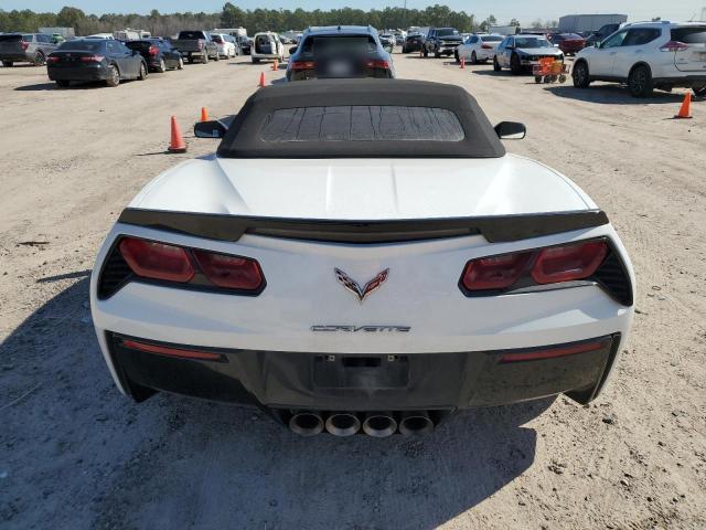 1G1YL3D70E5131953 - 2014 CHEVROLET CORVETTE STINGRAY Z51 3LT WHITE photo 6