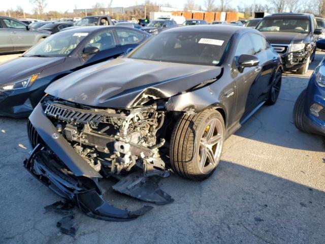 WDD7X8JB9KA001790 - 2019 MERCEDES-BENZ AMG GT 63 CHARCOAL photo 1