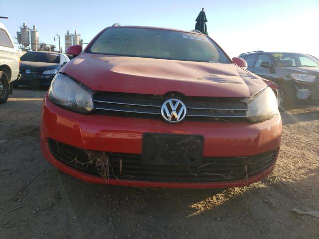 3VWPP7AJ1DM651339 - 2013 VOLKSWAGEN JETTA S RED photo 5