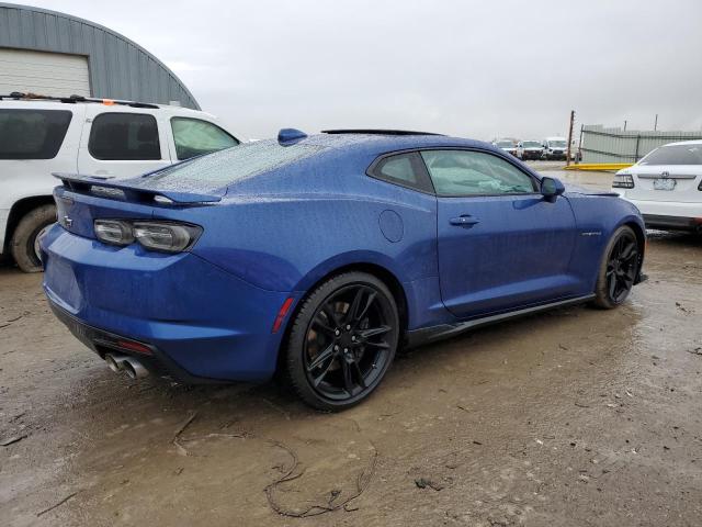 1G1FH1R71N0102383 - 2022 CHEVROLET CAMARO SS BLUE photo 3