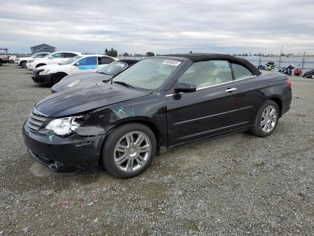 1C3LC65M18N676169 - 2008 CHRYSLER SEBRING LIMITED BLACK photo 1