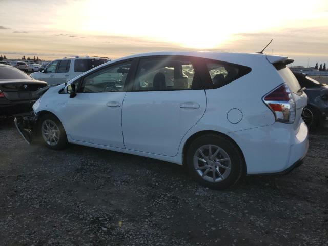 JTDZN3EU2GJ050862 - 2016 TOYOTA PRIUS V WHITE photo 2