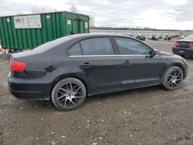 3VWD17AJ0EM415447 - 2014 VOLKSWAGEN JETTA SE BLACK photo 3