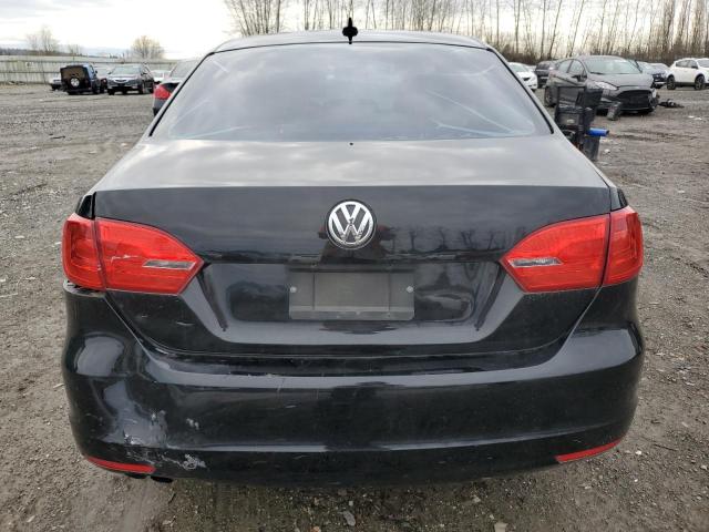 3VWD17AJ0EM415447 - 2014 VOLKSWAGEN JETTA SE BLACK photo 6